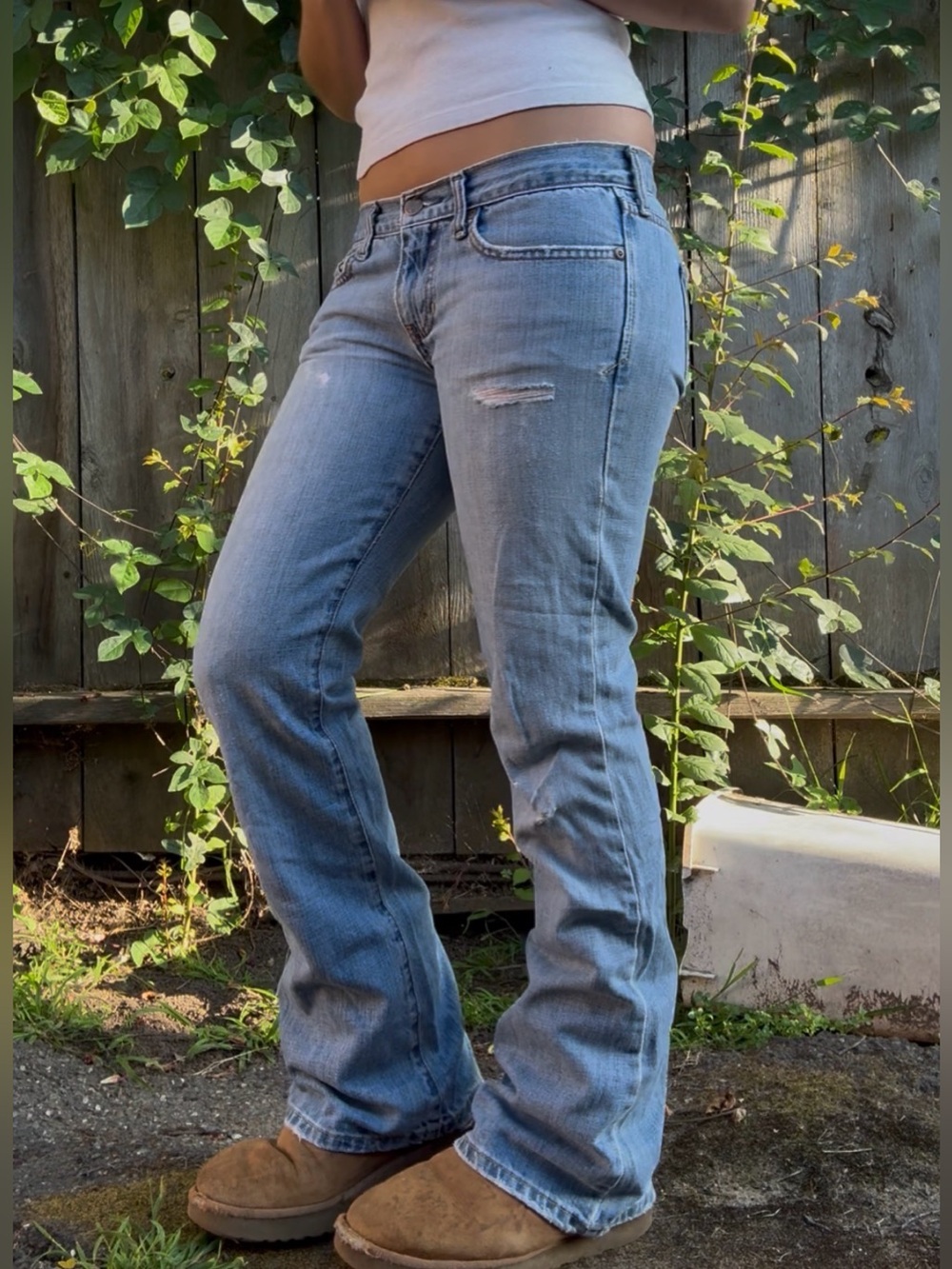 Vintage low rise Abercrombie jeans